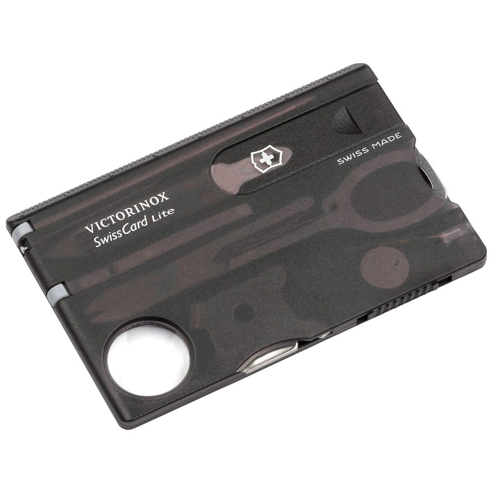 Victorinox 0.7333.T3 Swisscard Lite Transparent Черный  Black
