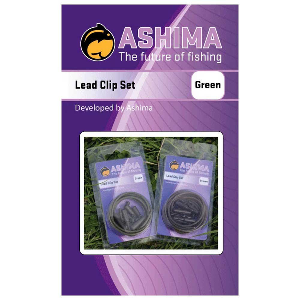 Ashima fishing ASLCSG Полный Kit Свинцовые зажимы Green