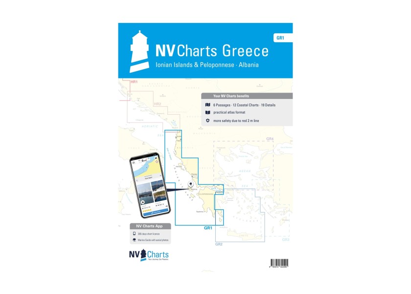 Купить NV VERLAG 9983 Атлас Греции GR1 — Ионические острова, от Пелопоннеса до Албании 7ft.ru в интернет магазине Семь Футов