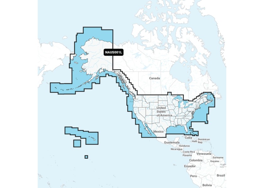 Купить Navionics MSD/NAV+NI/ROW_LARGE+ США и Канада / NAUS001L / Большой / Версия: SD/Микро-SD 7ft.ru в интернет магазине Семь Футов