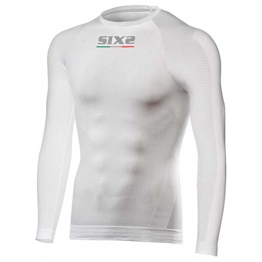 Sixs TS2-WHITECARBON-3XL/4XL Базовый слой с длинным рукавом Ts2 Белая White Carbon 3XL-4XL