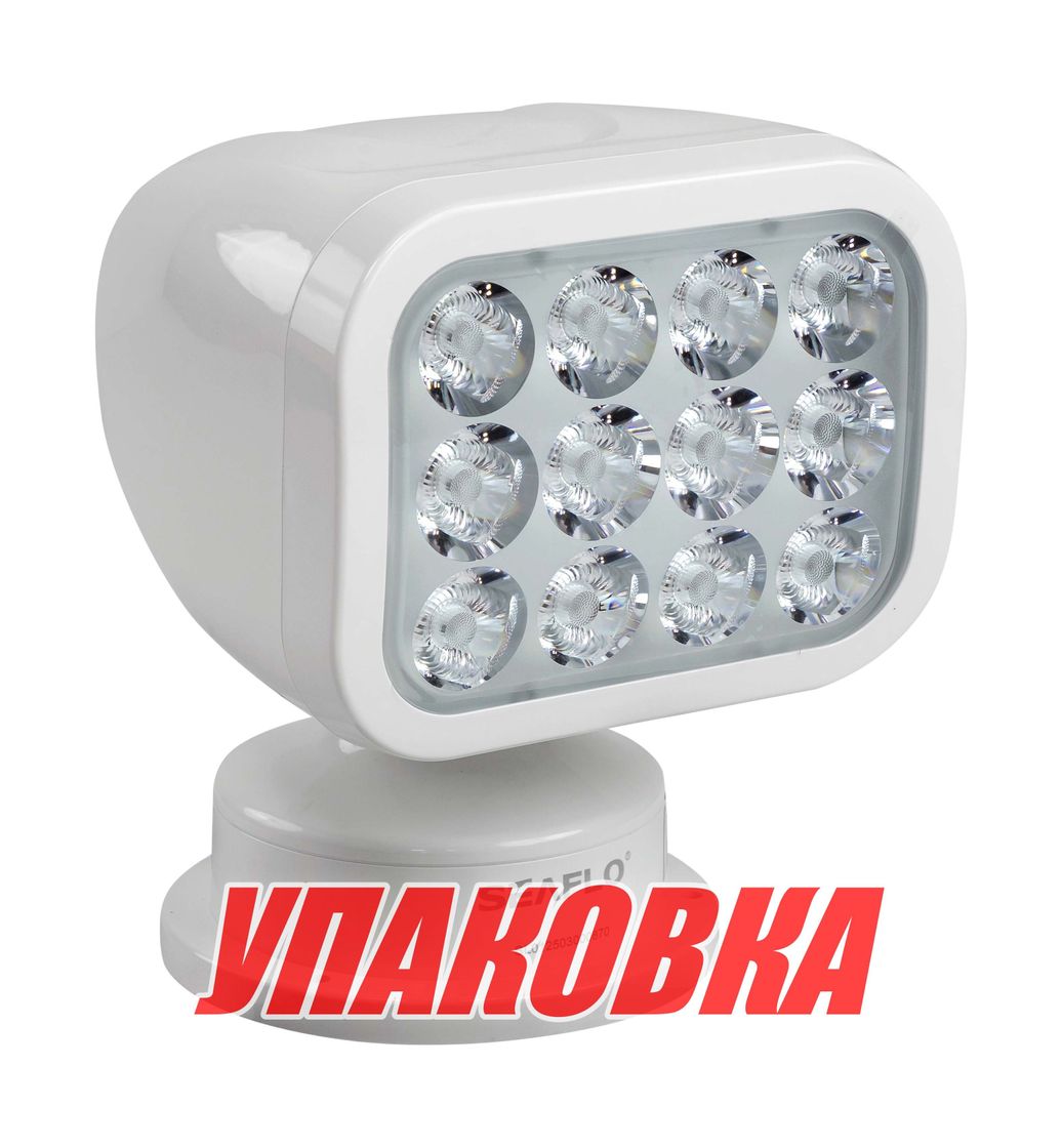 Купить Прожектор с дистанционным управлением 10-30В, SeaFlo (упаковка из 4 шт.) SFSL2700W01W_pkg_4 7ft.ru в интернет магазине Семь Футов