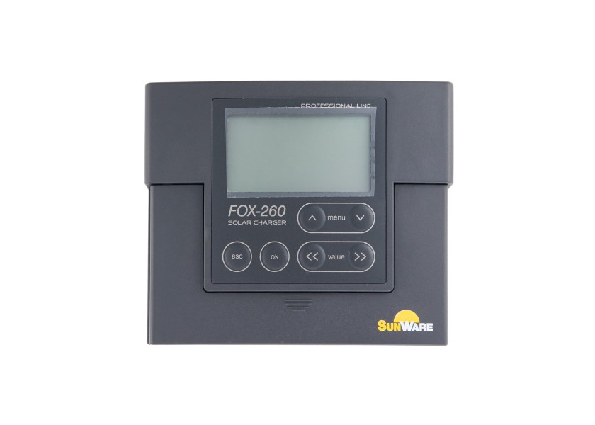 Купить SUNWARE FOX-260 V2.1 LCD Solar Charge Controller / surface mount 29951-bvs 7ft.ru в интернет магазине Семь Футов