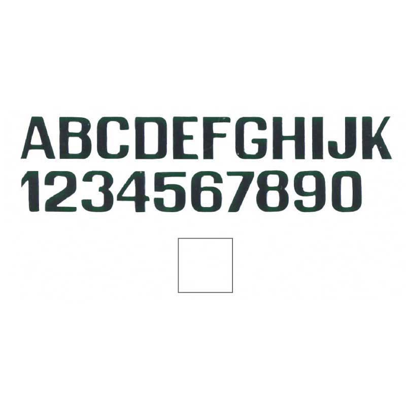 International letterfix 5959015V V Наклейки с буквами Белая White 200 mm 