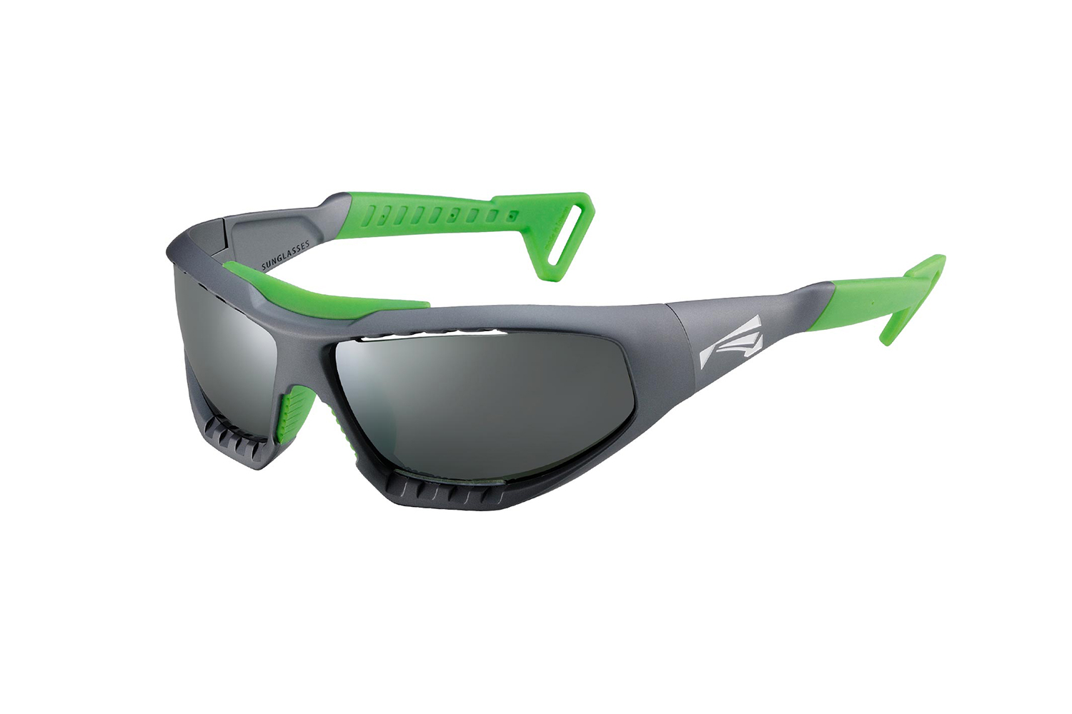 Купить Спортивные очки LiP Surge / Matt Graphite - Green / PCPL Levanté Series Silver Smoke 7ft.ru в интернет магазине Семь Футов
