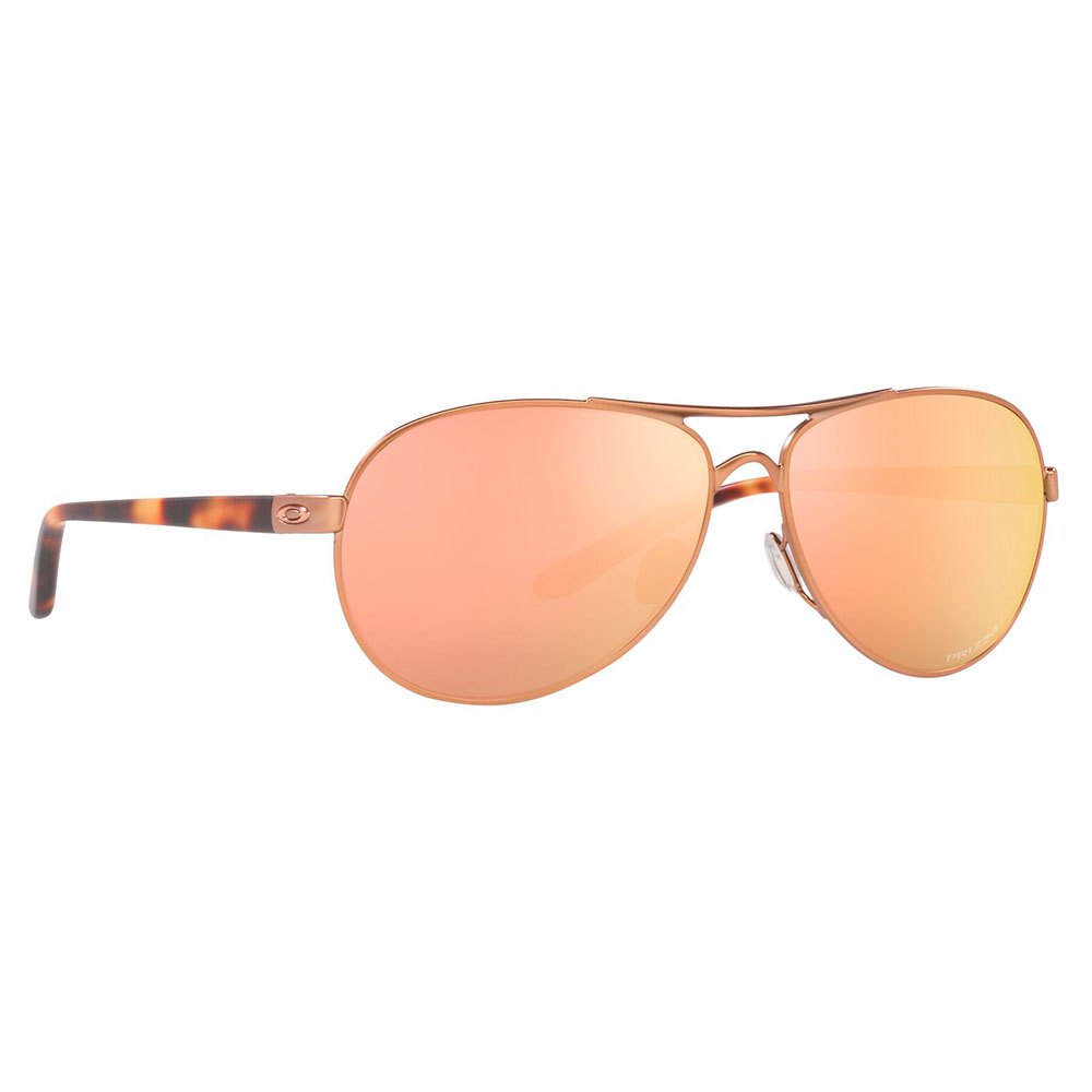 Oakley OO4079-4459 Feedback Prizm Женские солнцезащитные очки Satin Rose Gold Prizm Rose Gold/CAT3