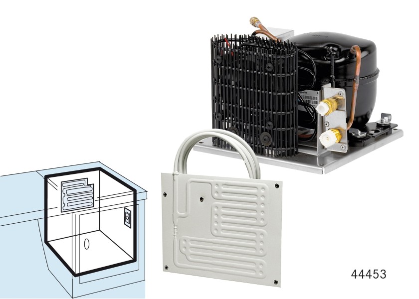 Купить DOMETIC Комплект ColdMachine Series 55-02 / плоский испаритель VD-02 44453-bvs 7ft.ru в интернет магазине Семь Футов