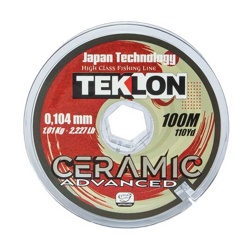 Teklon 202101100171 Ceramic Advanced Монофиламент 100 m Серый 0.181 mm 