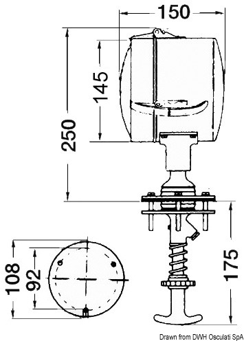 Купить Faro comado interno led 12/24V 24W, 13.242.13 7ft.ru в интернет магазине Семь Футов