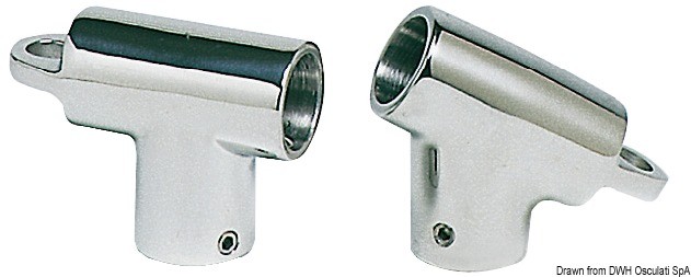 Купить Handrail T-joint 90° eye 22mm, 41.108.00 7ft.ru в интернет магазине Семь Футов