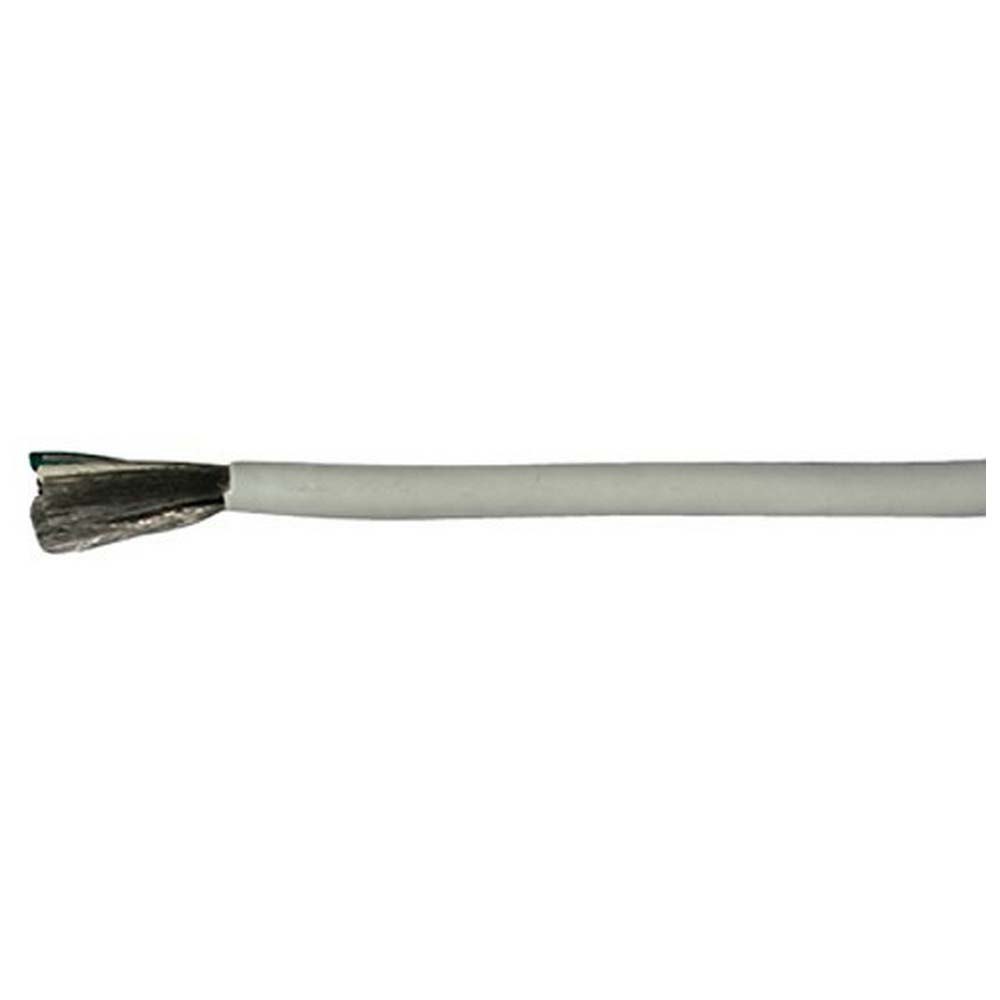 Cobra wire&cable 446-B6W14T30100FT Круглый многожильный луженый медный кабель 14/3 30.5 m Серебристый White / Black / White / Green