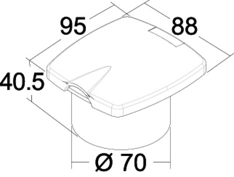 Купить Doccetta c/tubo inox 2,5 mt 15.143.00 7ft.ru в интернет магазине Семь Футов