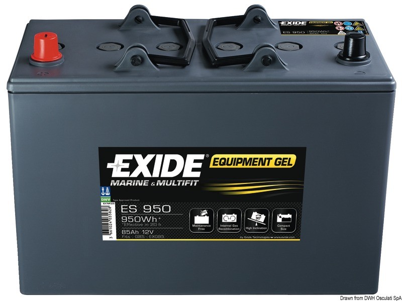 Купить Exide Gel battery 85 Ah, 12.413.03 7ft.ru в интернет магазине Семь Футов