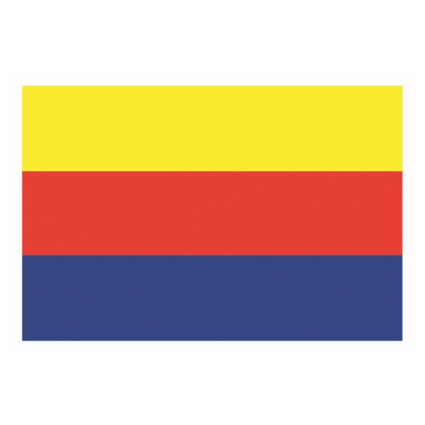 Talamex 27209030 Province North-Holland Желтый  Yellow / Red / Blue 30 x 45 cm 