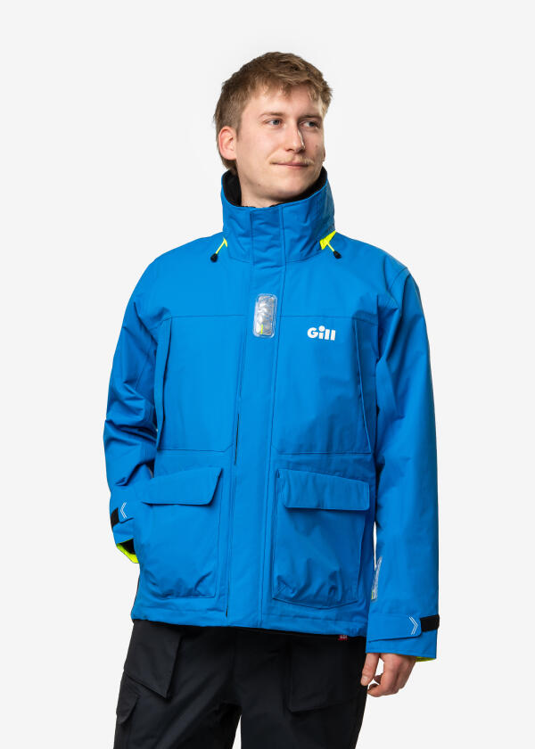 Купить GILL OS34J-BLU56-XXL OS3 Мужская прибрежная куртка / приливно-синий / Размер одежды: XXL 7ft.ru в интернет магазине Семь Футов