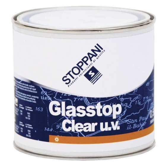 Stoppani 201868 Glasstop UV 250ml Отвердитель лака  Clear