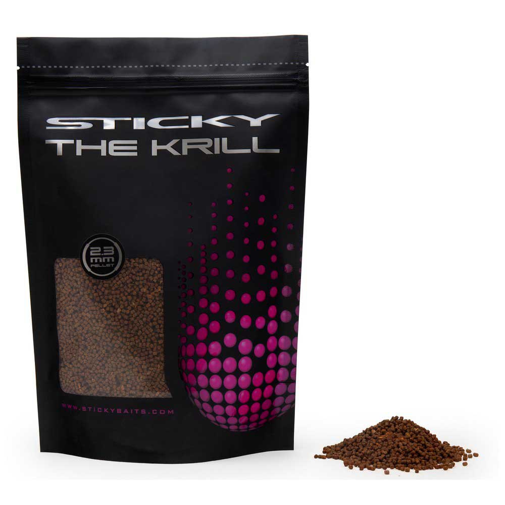 Sticky baits KP23 The Krill 2.5kg Пеллеты Фиолетовый Brown 2.3 mm