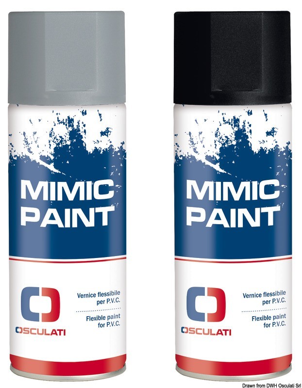 Купить MIMIC PAINT Spay for pvc RAL 7035 gray 400ml, 52.570.04 7ft.ru в интернет магазине Семь Футов