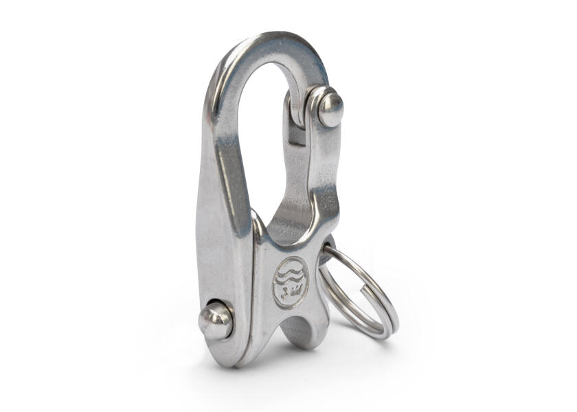 Купить Скоба из нержавеющей стали с предохранительной защелкой / Длина: 110 мм 7ft.ru в интернет магазине Семь Футов