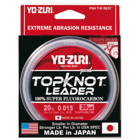 Yo-Zuri 410436 Topknot Leader 27.4 M линия Красный  Red 0.285 mm 