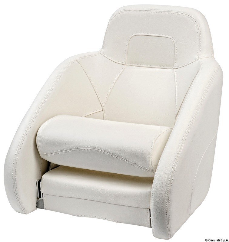 Купить Ортопедическое сиденье Herbie 54 с откидной передней частью 715 x 580 х 600 мм, Osculati 48.410.01 7ft.ru в интернет магазине Семь Футов