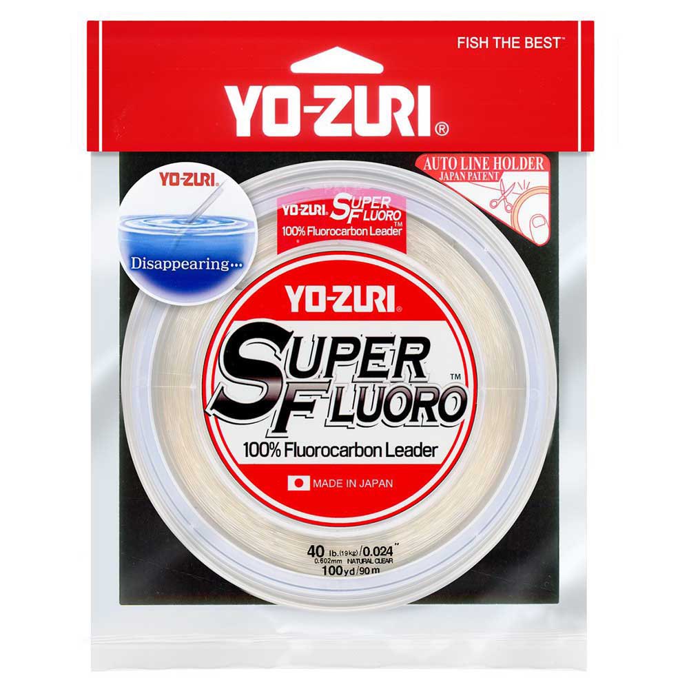 Yo-Zuri 533489 Superfluo 30 m Флюорокарбон  Clear 0.747 mm