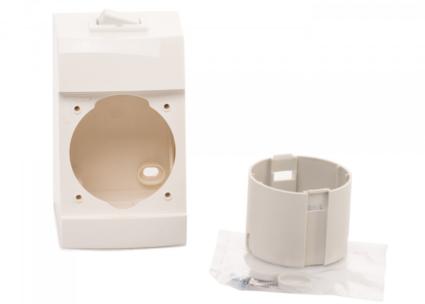 Купить BERKER 19791009 ​INTEGRO FLOW Комплект сборки коробки со встроенным выключателем / полярная белизна, глянцевый 48528-bvs 7ft.ru в интернет магазине Семь Футов