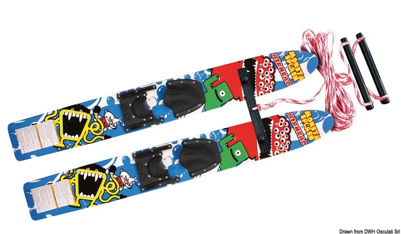 Купить Водные лыжи AIRHEAD Monsta Splash Trainer Skis из пропитанной древесины, 64.940.09 7ft.ru в интернет магазине Семь Футов