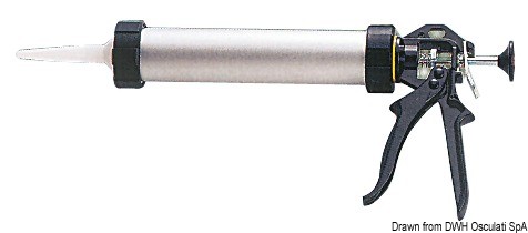 Купить  Легкосплавный пистолет для нанесения Rotapy под картриджи на 280/310 мл, Osculati 65.293.00 7ft.ru в интернет магазине Семь Футов