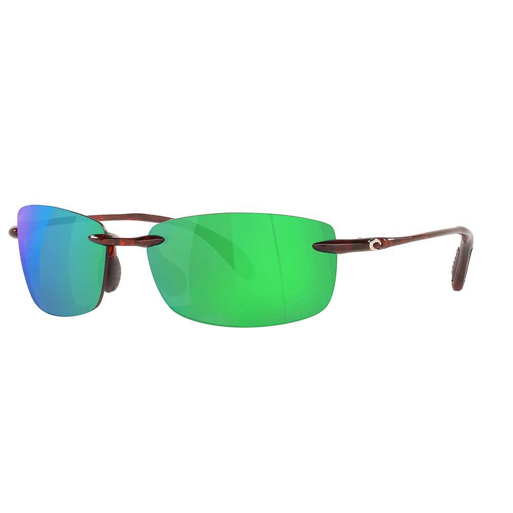 Costa 06S9071-90710360 Зеркальные поляризованные солнцезащитные очки Ballast Tortoise Green Mirror 580P/CAT2