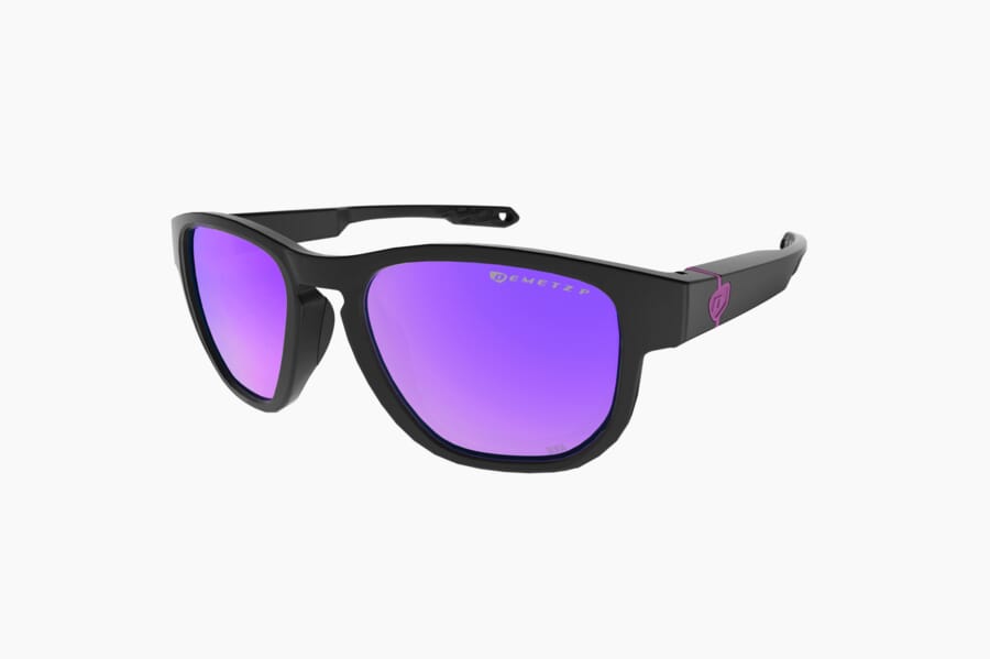 Купить Спортивные очки Demetz Float-D / Matt Black / Matt Purple V.Yellow Polarized Mirror Violet Cat.3, floatd5157jv55 7ft.ru в интернет магазине Семь Футов