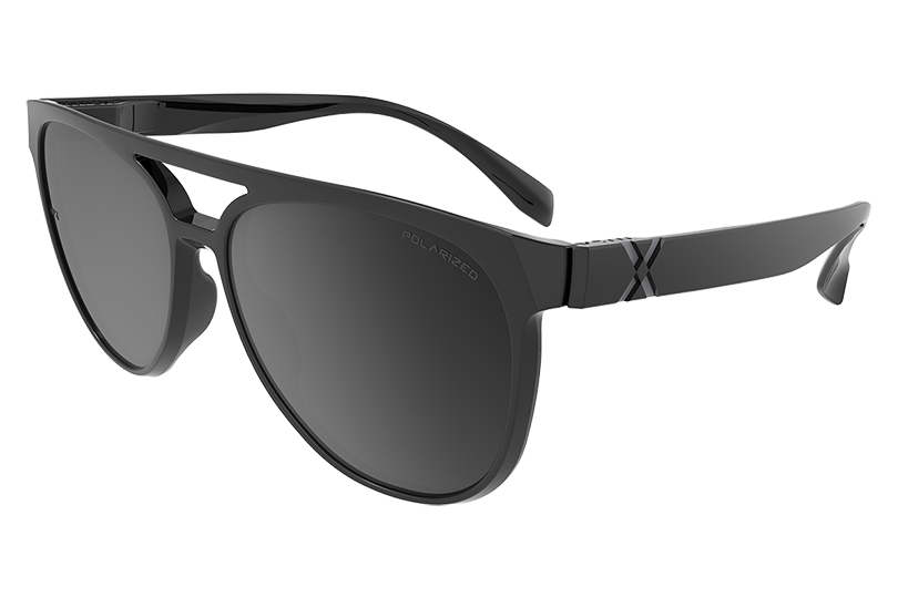 Купить Спортивные очки HILX Valkyrie Shiny Solid Black / Black Mirror Polarized Lens, hvk05301-vkpbk14 7ft.ru в интернет магазине Семь Футов