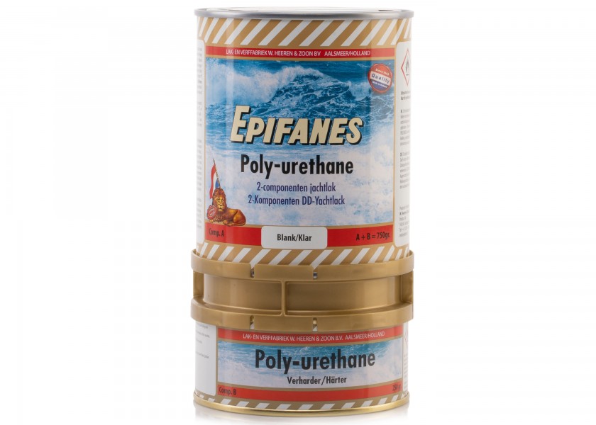 Купить EPIFANES E4-900 2-компонентный глянцевый полиуретановый прозрачный лак / Содержимое: 0,75 л. 7ft.ru в интернет магазине Семь Футов