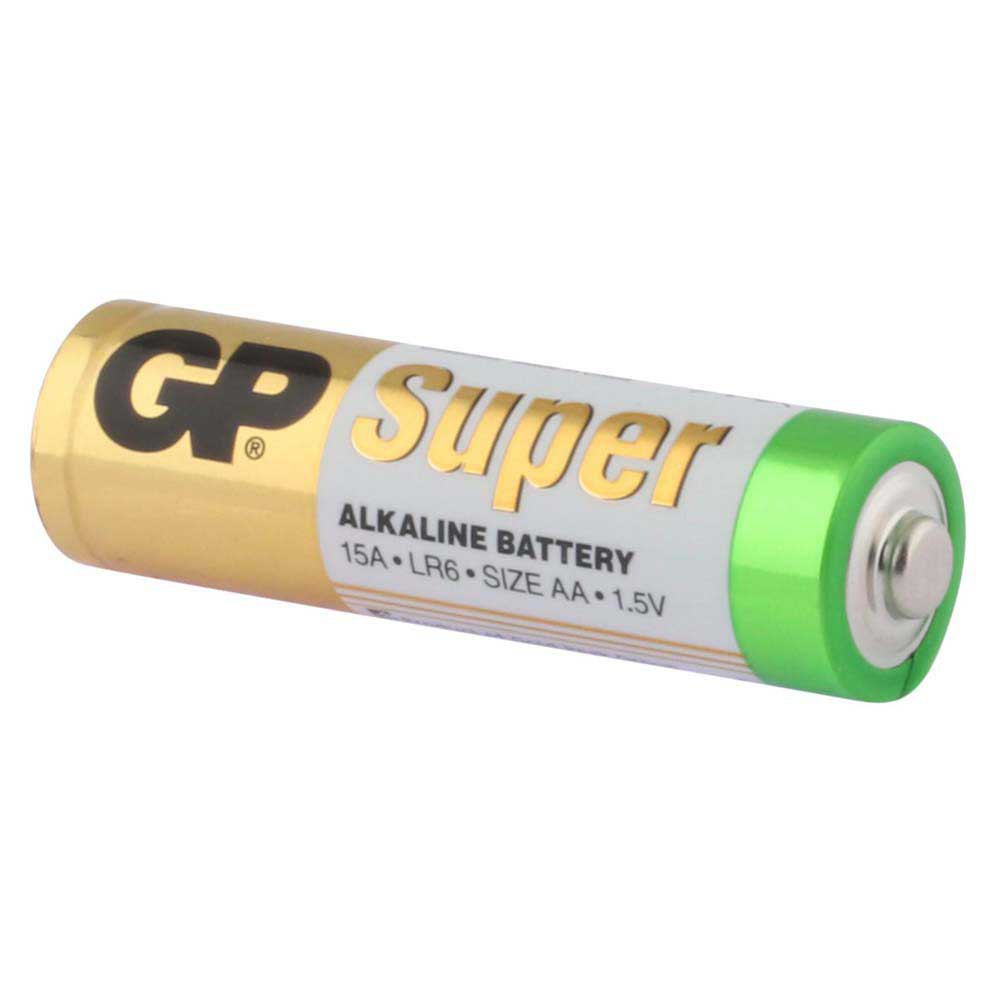 Gp batteries 03015AS80 Blister 03015AS80 Щелочные батареи типа АА 80 единицы измерения Бесцветный Green / Orange