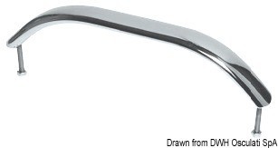 Купить Handrail AISI316 20x40 mm 1220 mm, 41.908.48 7ft.ru в интернет магазине Семь Футов