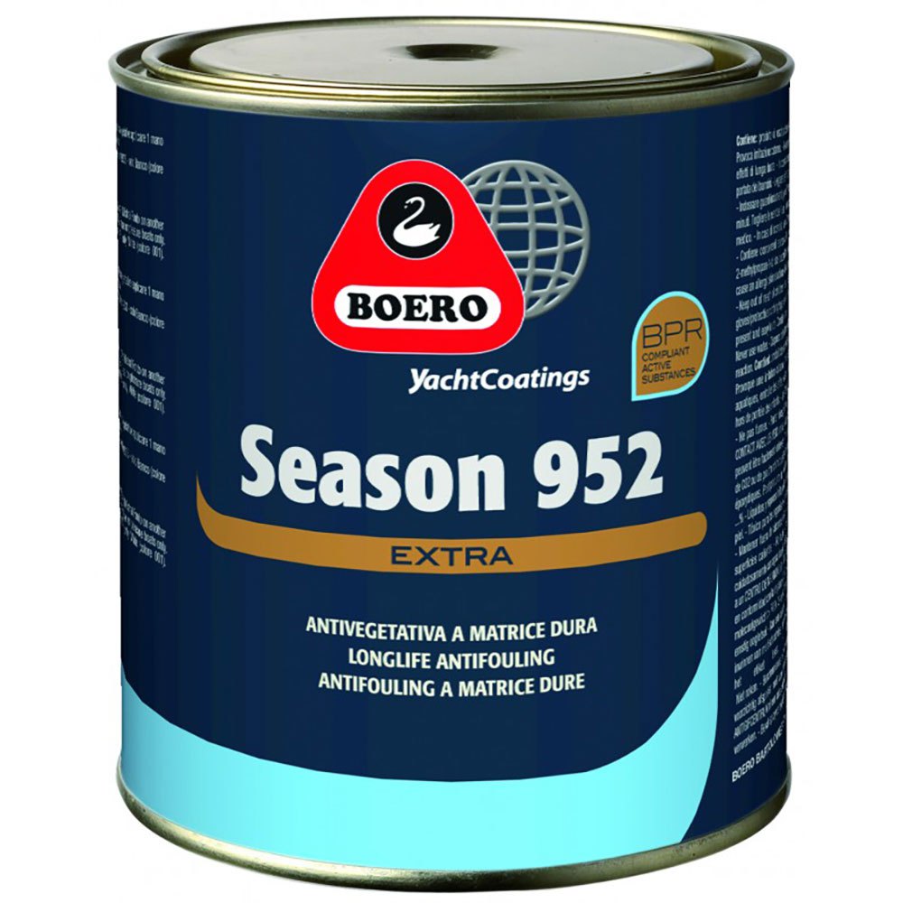 Boero 6467073 Season 952 Extra 5L Противообрастающее покрытие Бесцветный Light Blue