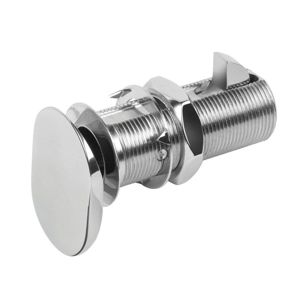 Пружинная магнитная защелка запор Flush Lock с овальной кнопкой тип A, Osculati 38.179.45