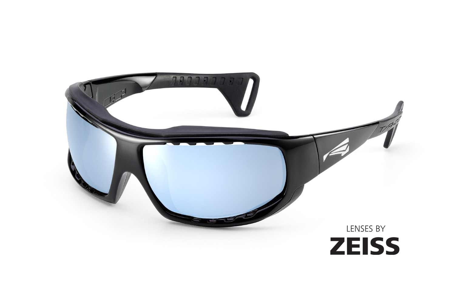 Купить Спортивные очки LiP Typhoon / Gloss Black - Black / Zeiss / PA Polarized / Super Blue Violet 7ft.ru в интернет магазине Семь Футов
