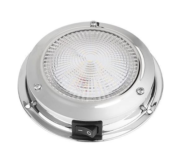 Купить Светильник каютный светодиодный белый свет 12 В, D106mm, SeaFlo SFCL14WS02 7ft.ru в интернет магазине Семь Футов