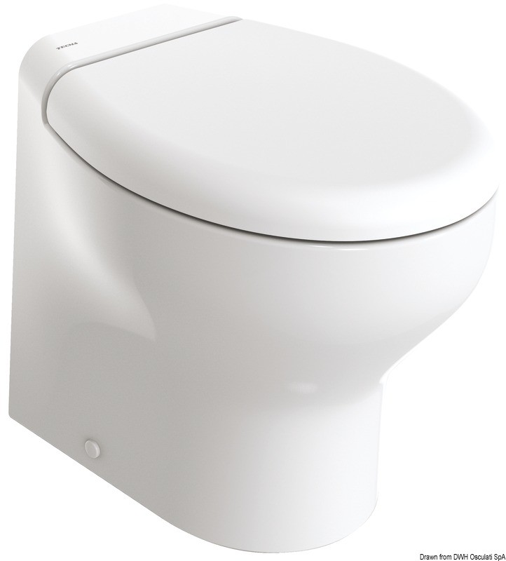 Купить Электрический туалет со встроенным биде Thetford Tecma Silence Plus 2G 390x510x460мм 12В, Osculati 50.227.05 7ft.ru в интернет магазине Семь Футов