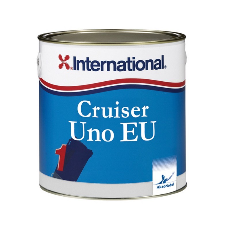 Краска необрастающая International Cruiser Uno EU YBB800/2,5AT 2,5 л белая