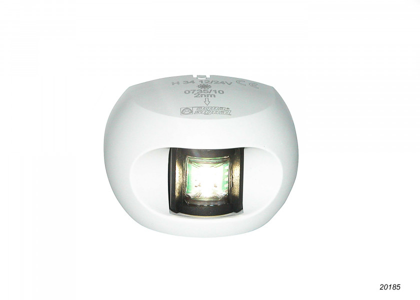 Купить AQUA SIGNAL Series 34 LED Stern Light / white housing 20185-bvs 7ft.ru в интернет магазине Семь Футов