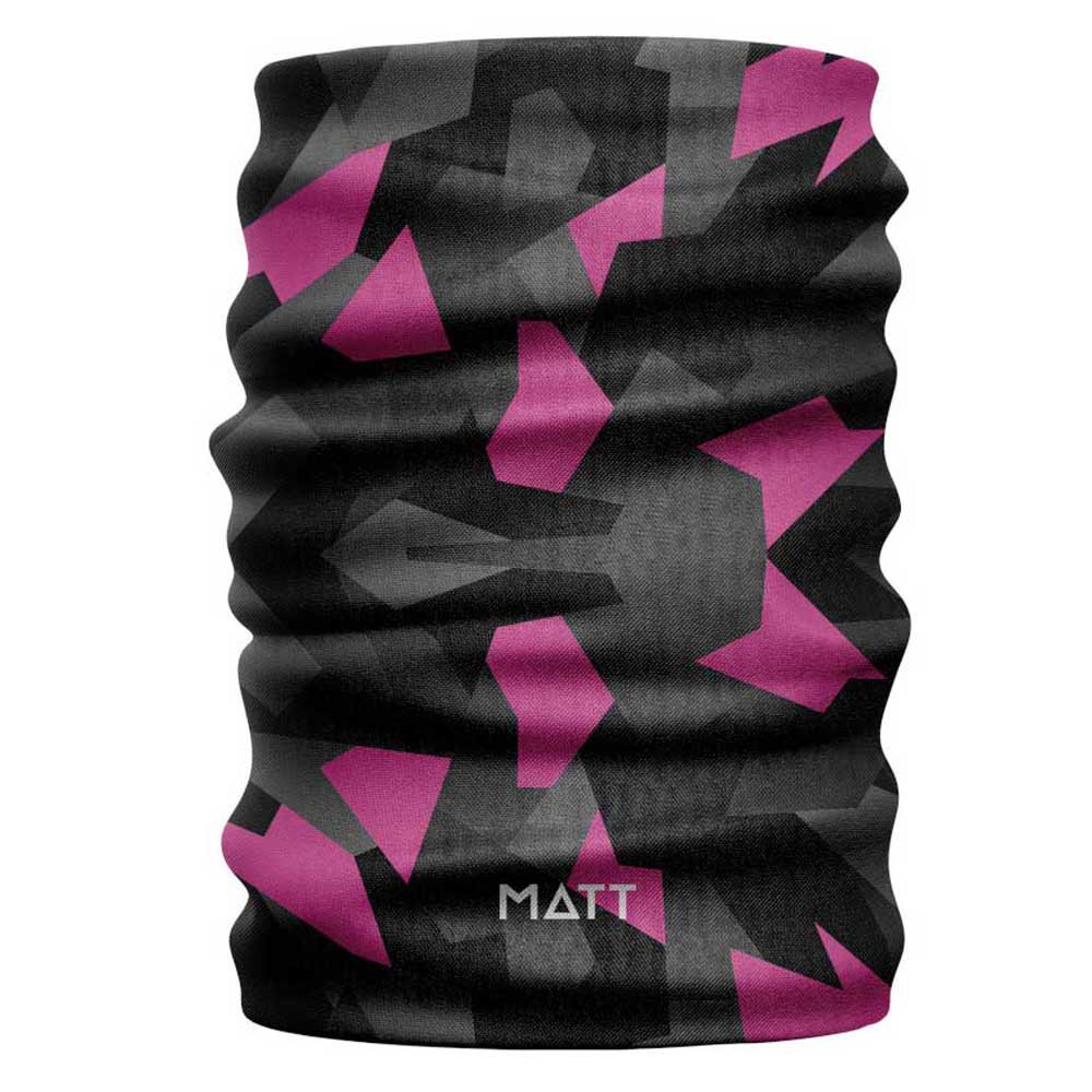 Matt 5801-864 Шарф-хомут Premium Розовый  Geometric Camo Pink
