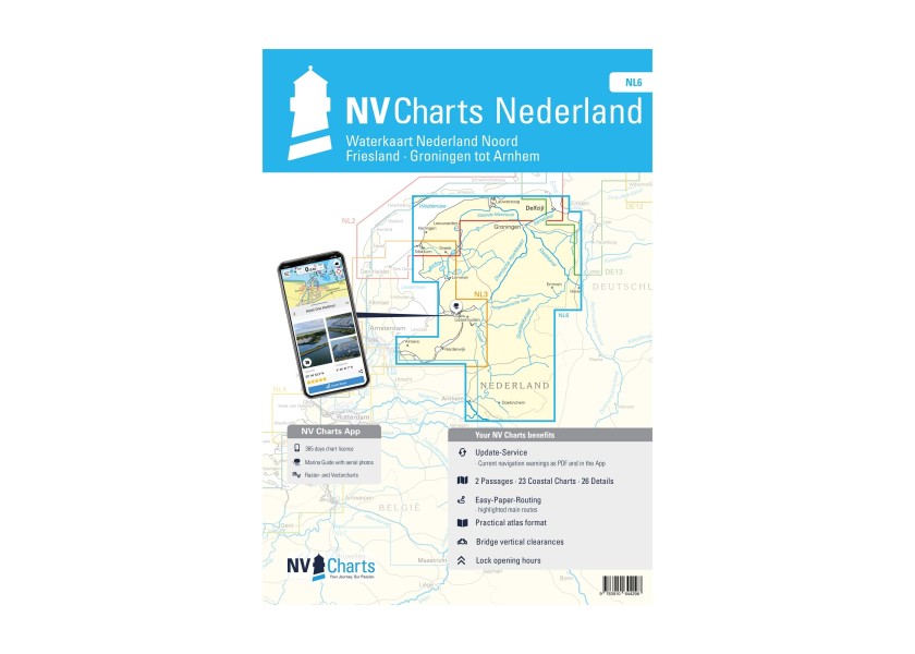 Купить NV VERLAG Netherlands NL6 Atlas - Netherlands Inland, Frisia - Arnhem 26005-bvs 7ft.ru в интернет магазине Семь Футов