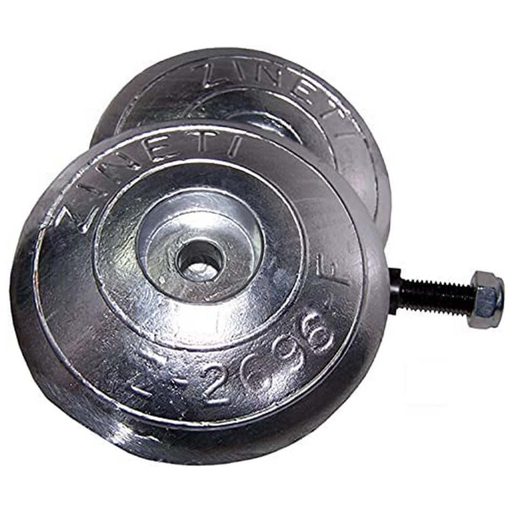 Zineti 25433 Пара дисков руля 68 mm Серебристый