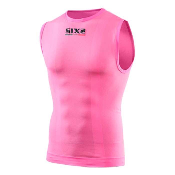 Sixs UCSMXCXXFXFI Безрукавная базовая футболка SMX C Розовый Pink Fluor 2XL