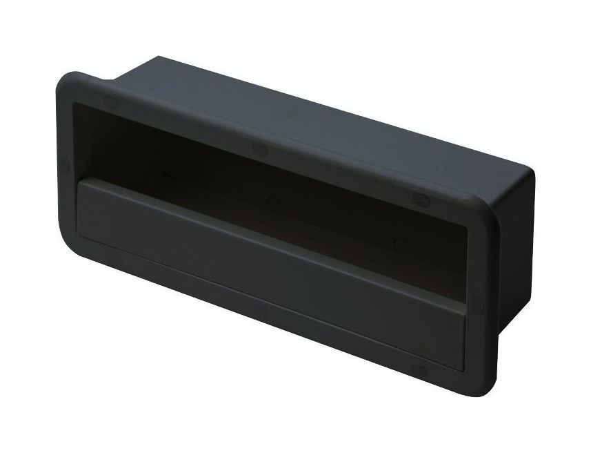 Купить Ящик для хранения мелочей, 420х170х100 мм, черный CAN-SB NI2430 7ft.ru в интернет магазине Семь Футов