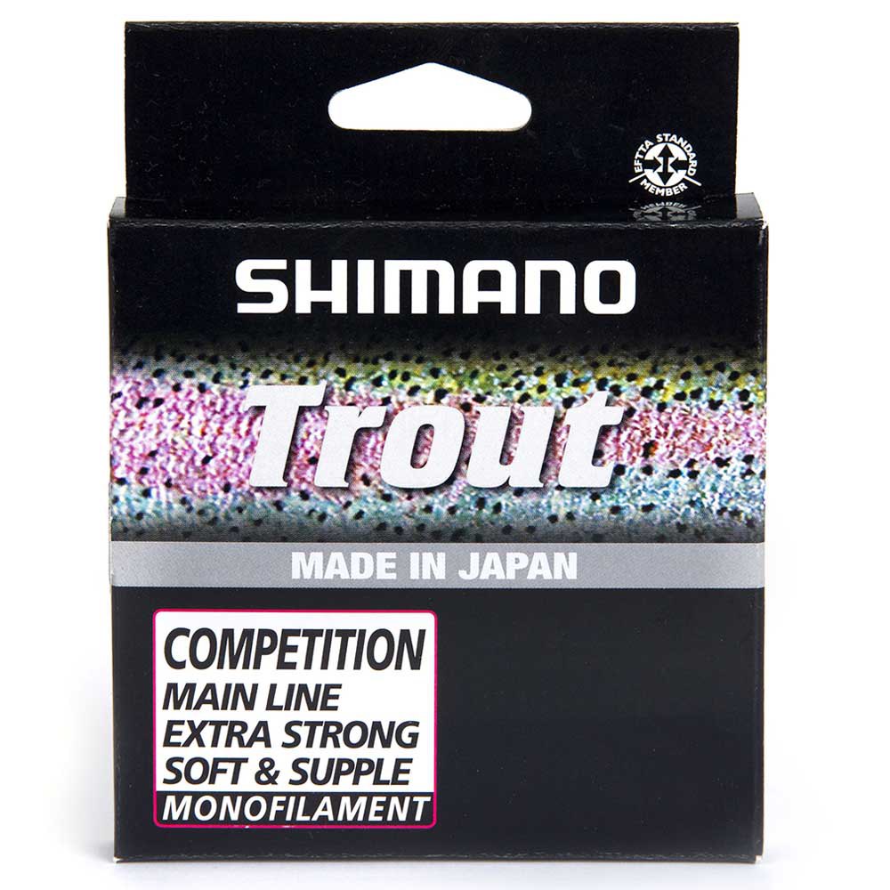 Shimano fishing TROUTCM15016 Trout Competition 150 M Линия Красный Red 0.160 mm 