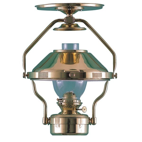 Лампа каютная керосиновая из полированной латуни DHR 8208/O на стенку или потолок