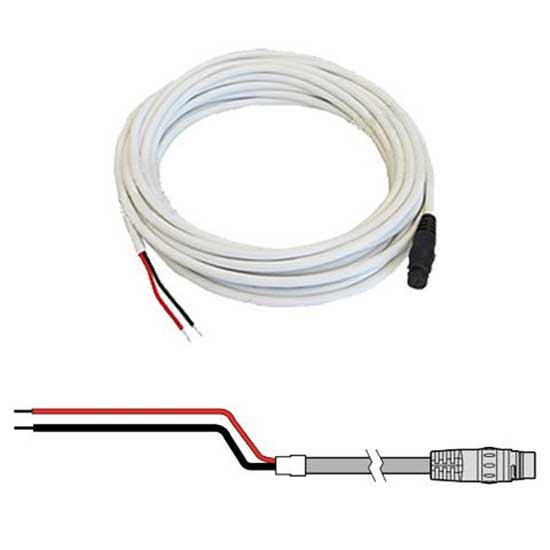 Raymarine A80369 Quantum Силовой кабель с неизолированными проводами Белая 15 m 